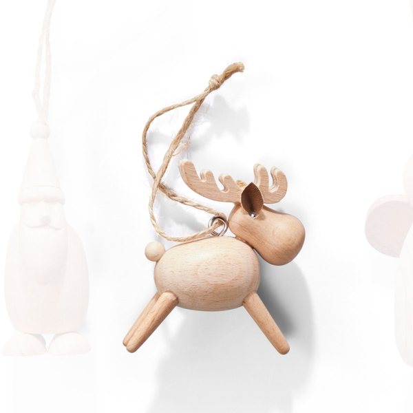 Philippi Nes Beechwood Moose Hanging Decoration
