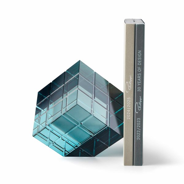 Philippi Tara Emerald Crystal Glass Bookend