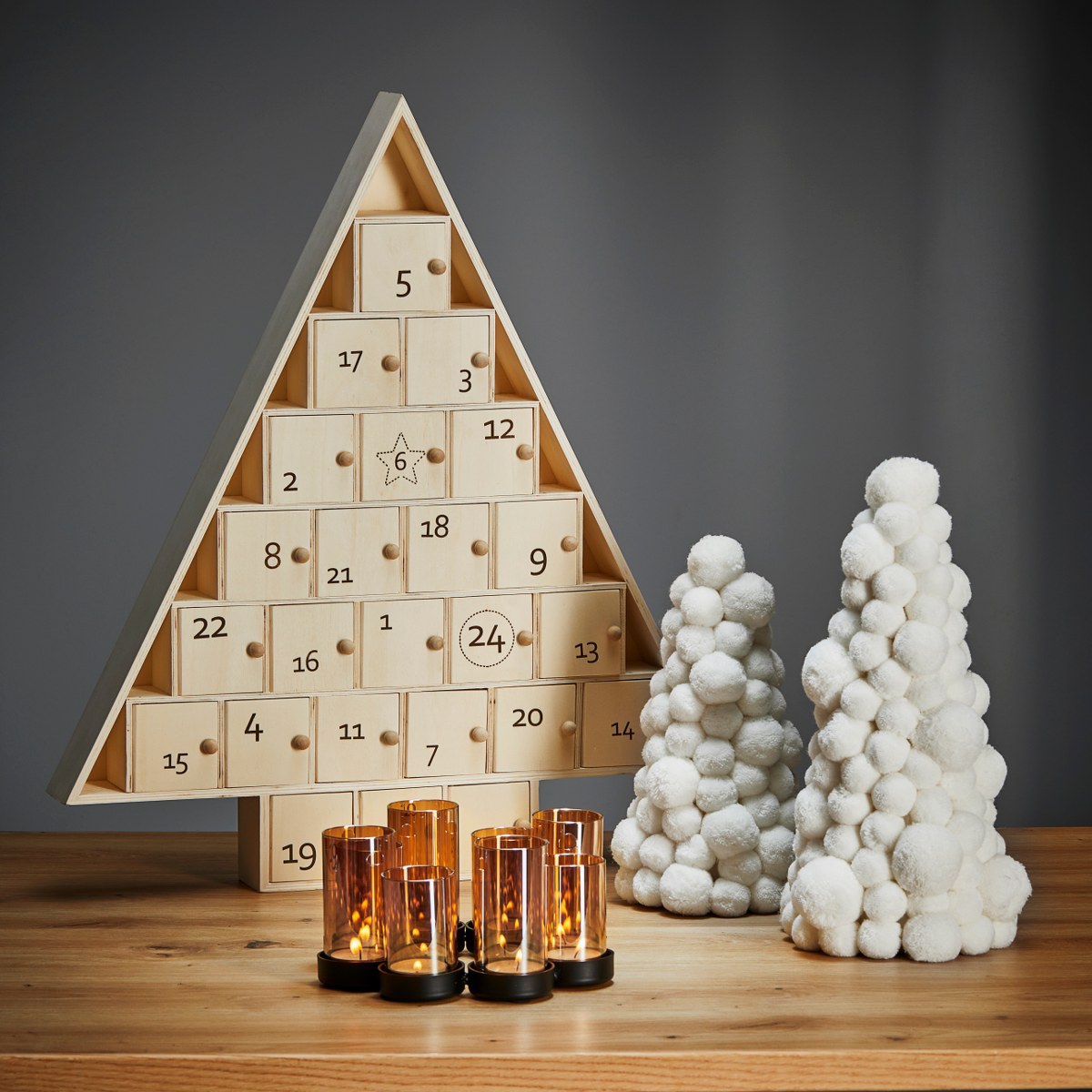 Philippi Tree Plywood Advent Calendar – image 2