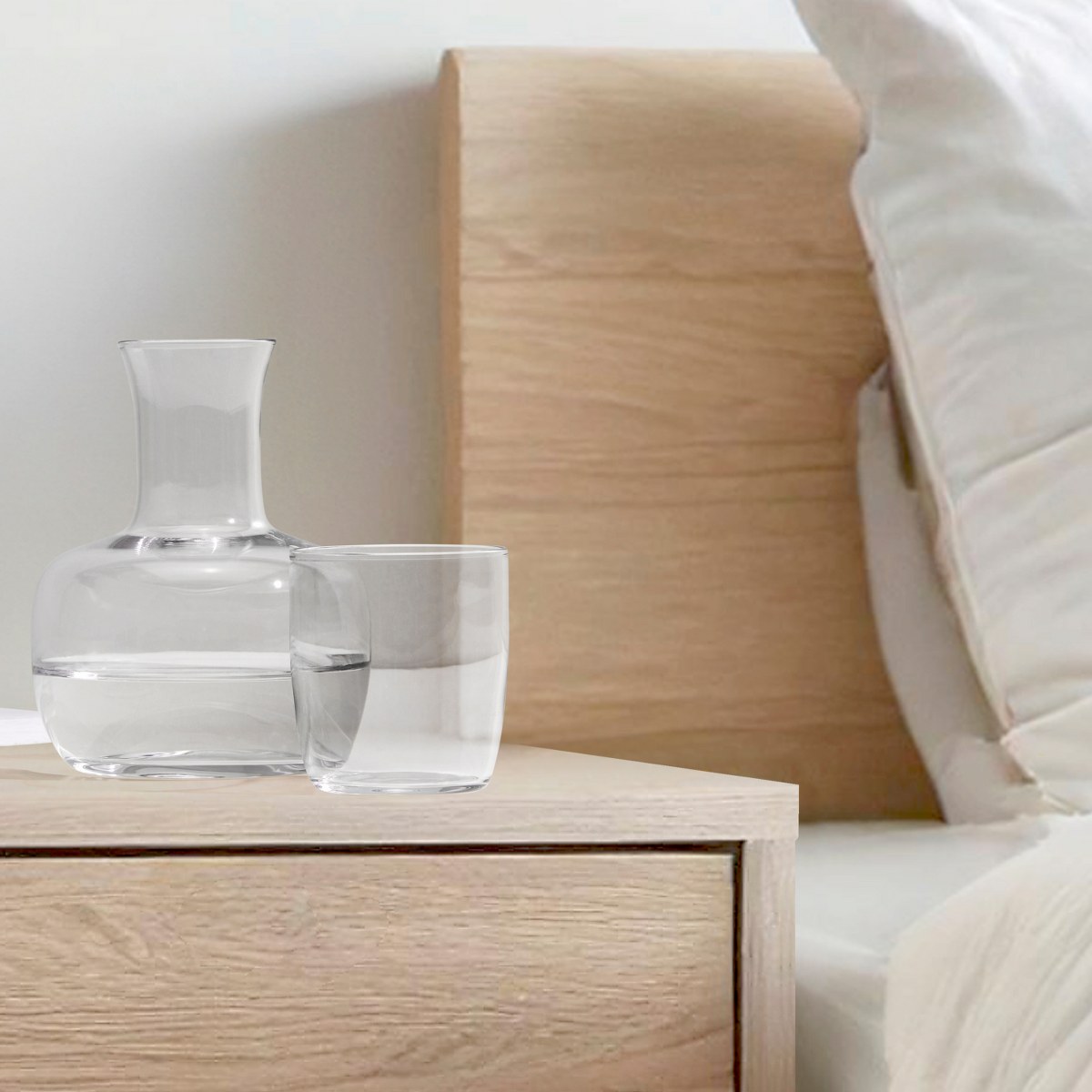 Philippi Sweet Dream Bedside Water Carafe with Glass 600ml – image 3
