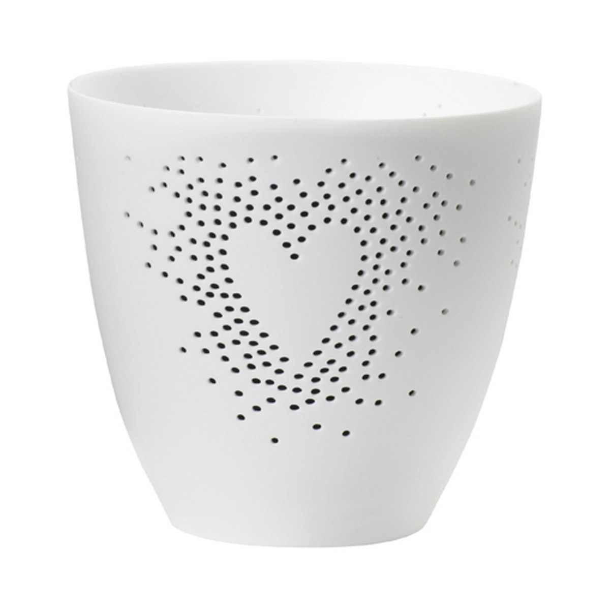 Räder Poetry Heart Porcelain Tealight Holder – image 2