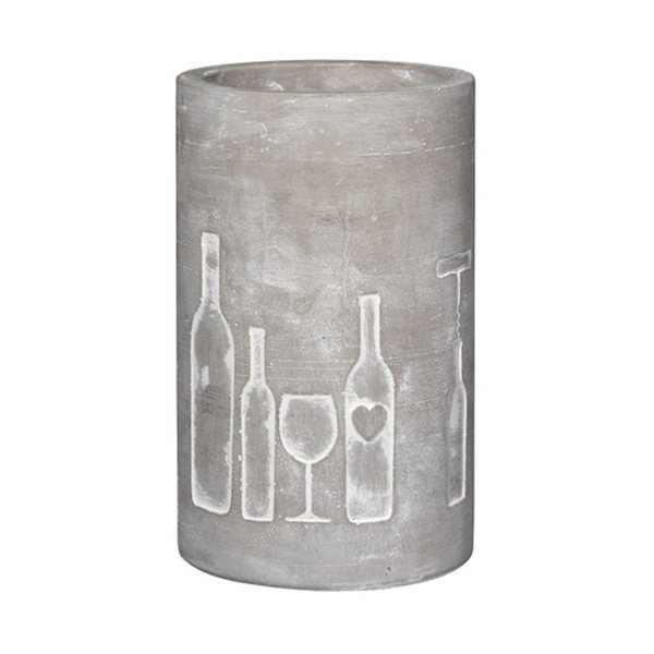 Räder Vino Embossed Concrete Wine Cooler