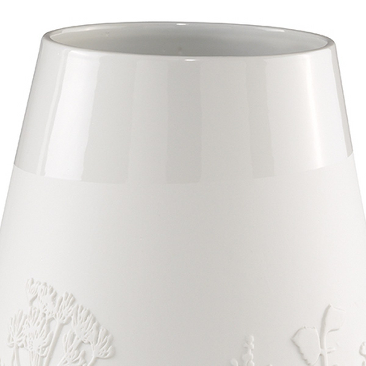Räder Poetry Embossed Wildflowers Porcelain Vase – image 3