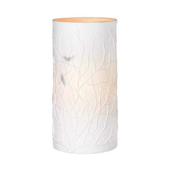 Räder Branches Porcelain Cylinder Table Lamp 22cm