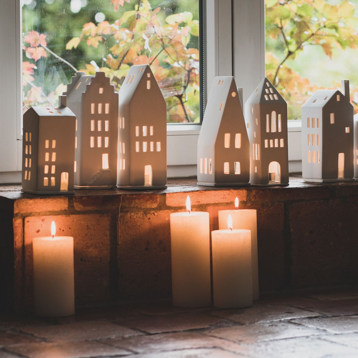 Räder Lighthouse Rectangle Door Porcelain Tealight House – Medium – image 3