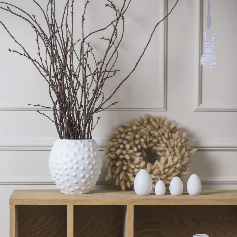 Räder Embossed Porcelain Decorative Eggs, Set of 4 – image 2