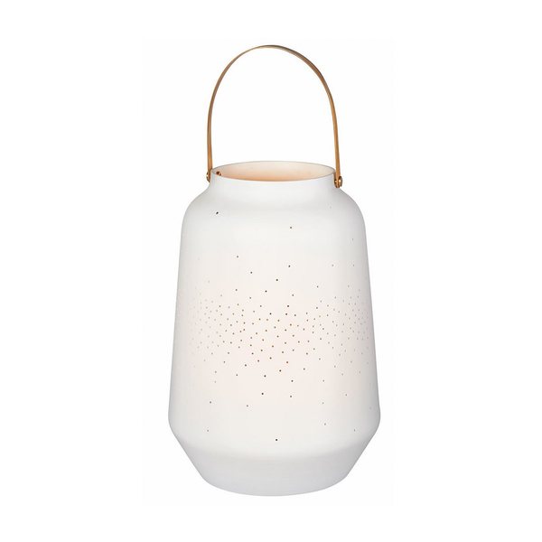 Räder Pinhole Porcelain Lantern – Large