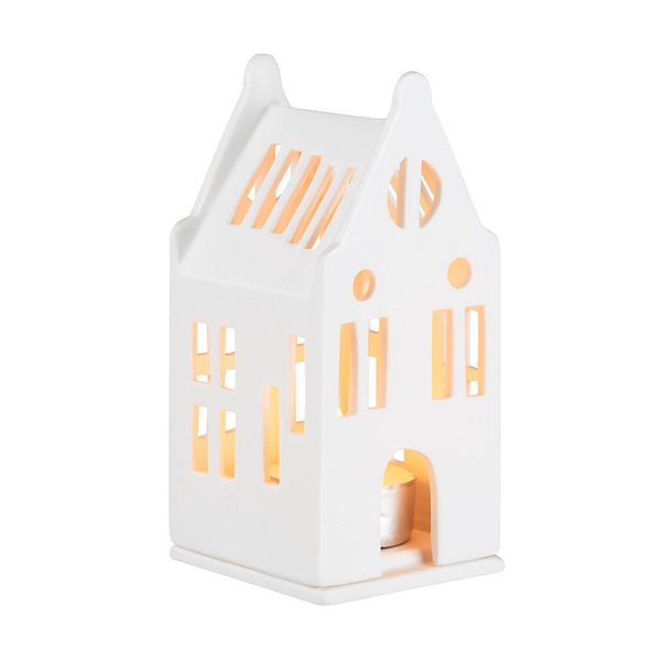 Räder Lighthouse Mini Manor House Porcelain Tealight Holder