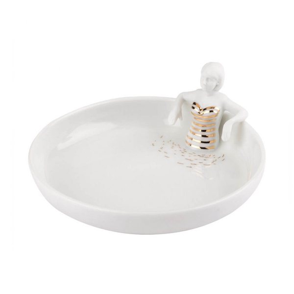 Räder Stories Swimming Pool Porcelain Bowl