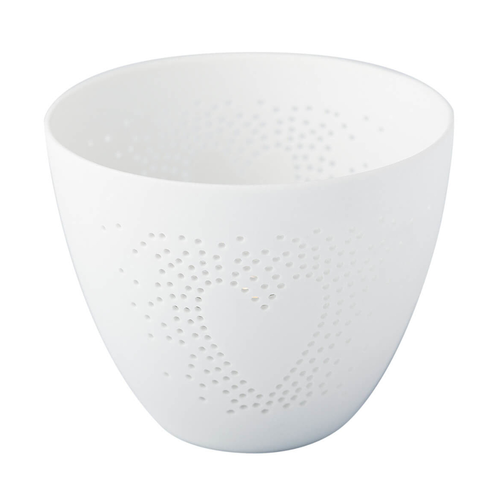 Räder Poetry Light Heart Porcelain Tealight Holder – Small – image 2