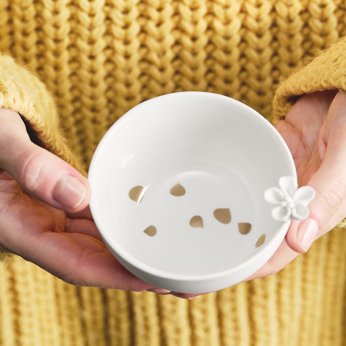 Räder Tales Flowers Porcelain Trinket Dish – image 5