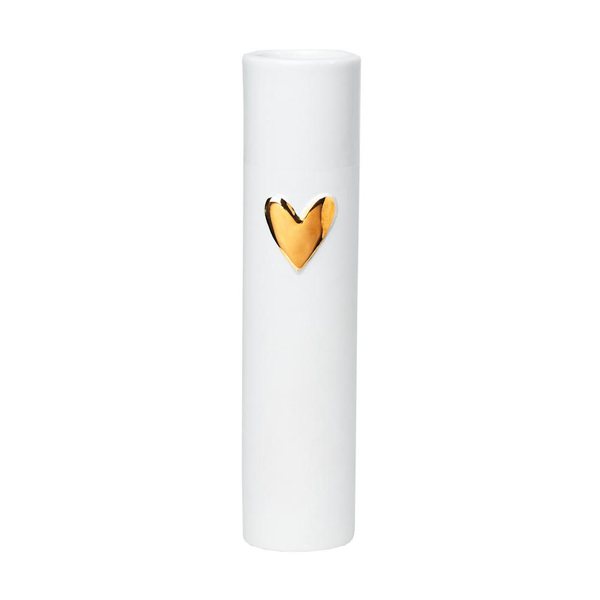 Räder Love Porcelain Stem Vase with Heart – 17cm