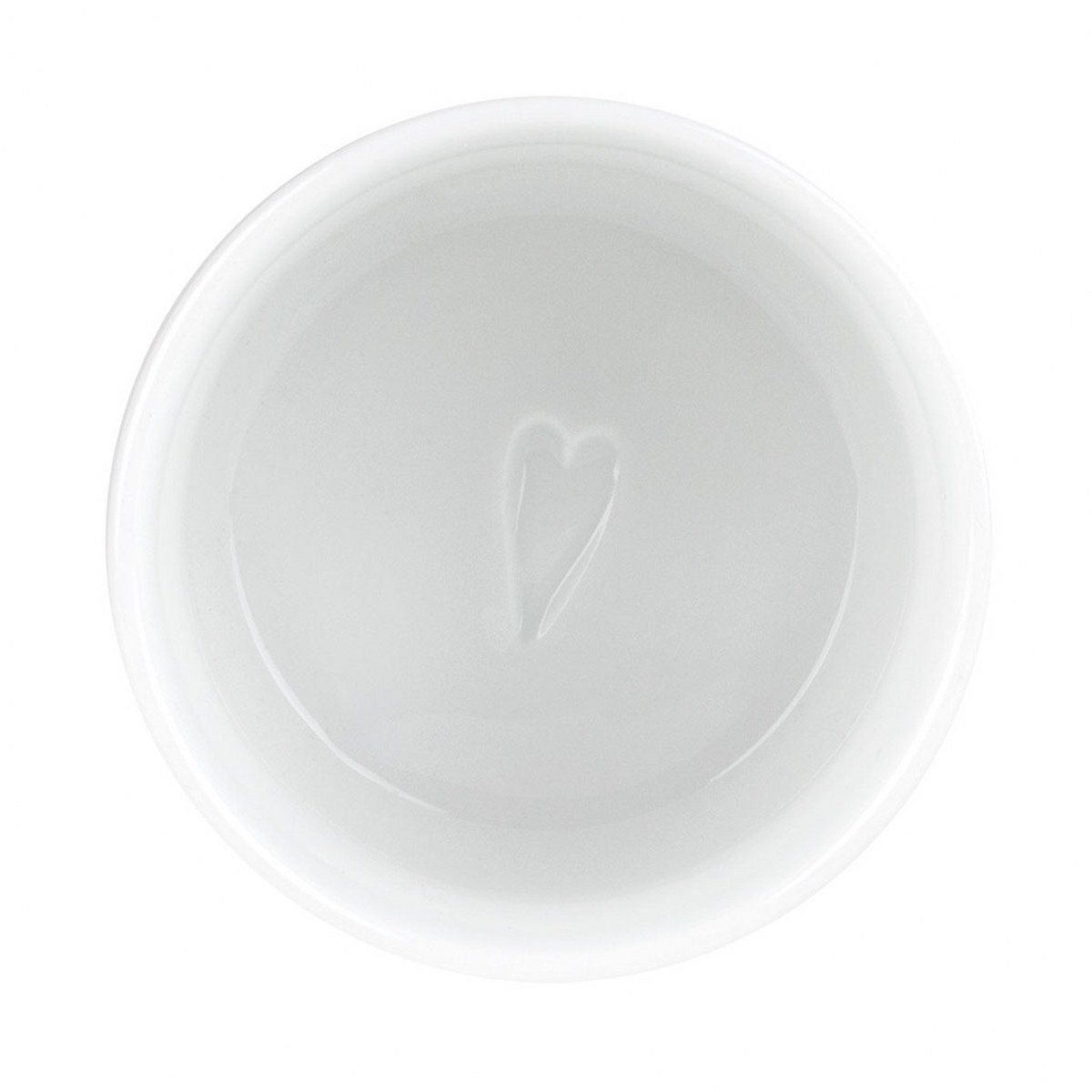 Räder Heart Porcelain Condiment Bowls with Spoons on Acacia Board – image 2