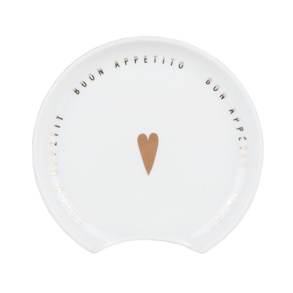 Räder 'Bon Appétit' Multilingual Porcelain Spoon Rest