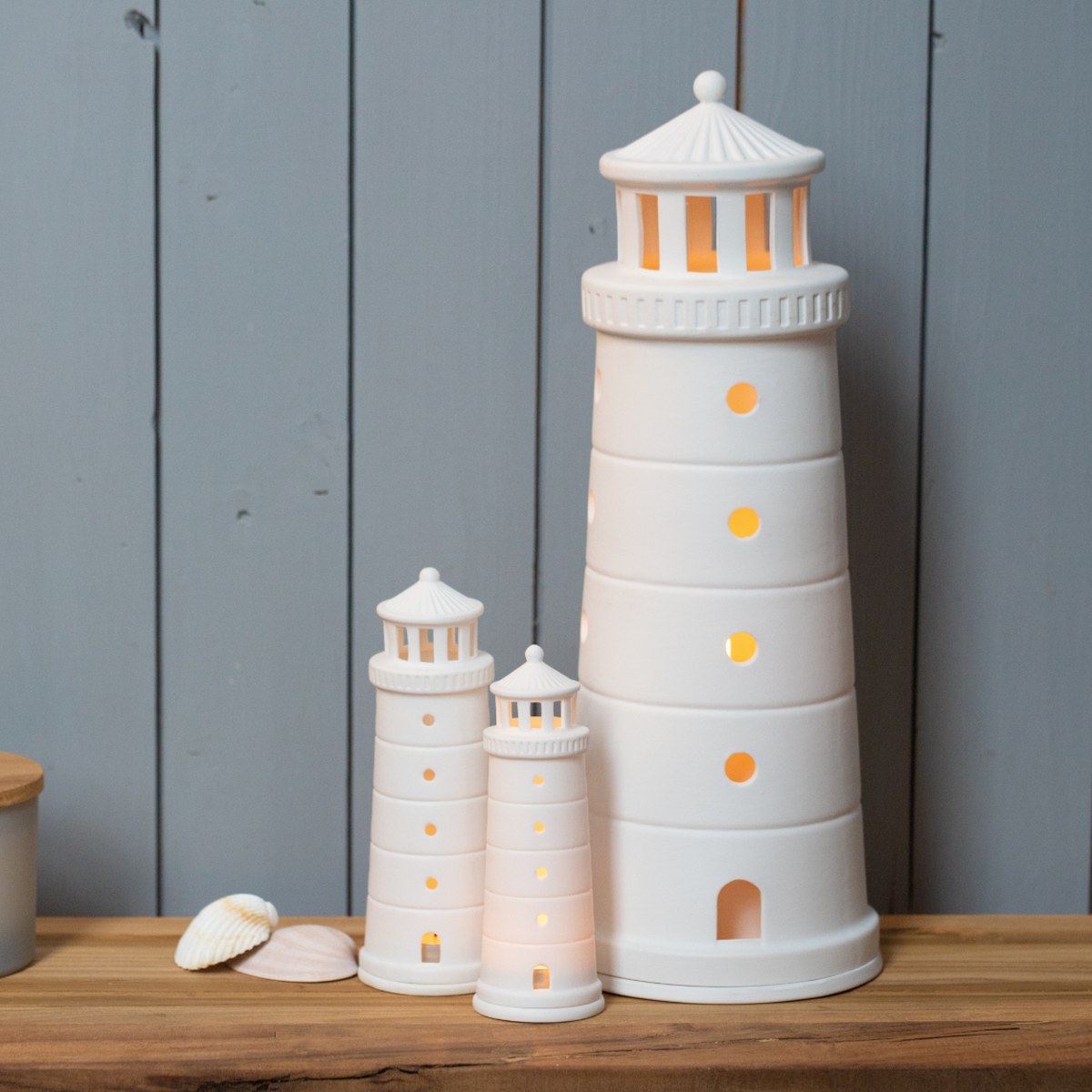 Räder XXL Porcelain Lighthouse Candle Holder 40cm – image 2