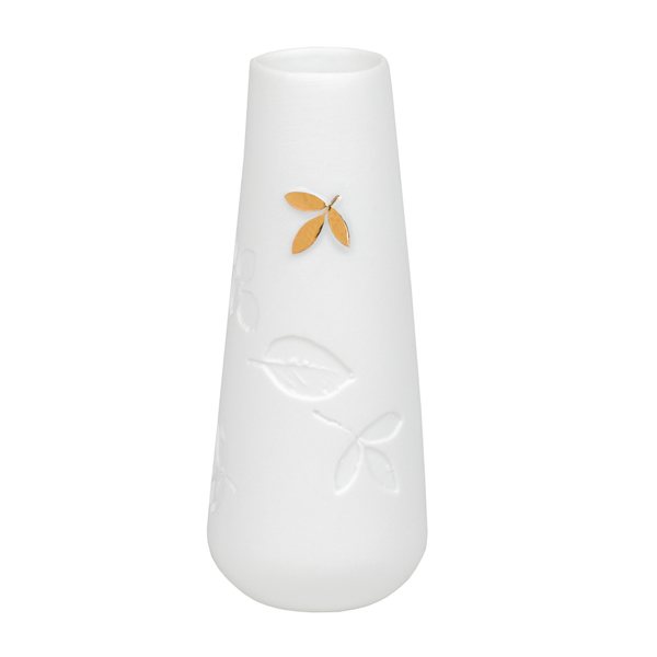 Räder Gold Leaf Mini Porcelain Bud Vase 9cm