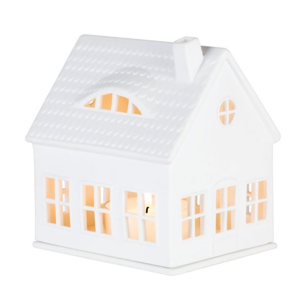 Räder Lighthouse Dormer House Porcelain Tealight Holder