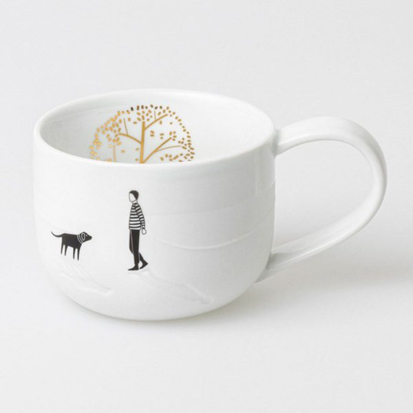 Räder Picture Story 'A Walk in the Park' Porcelain Cup