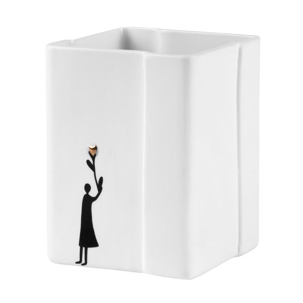 Räder Heart Flower Porcelain Tealight Holder