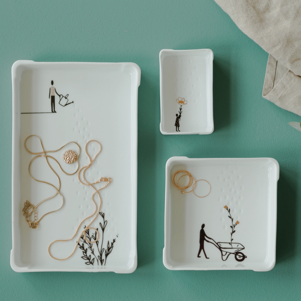 Räder Flower Girl Porcelain Trinket Bowl – image 5