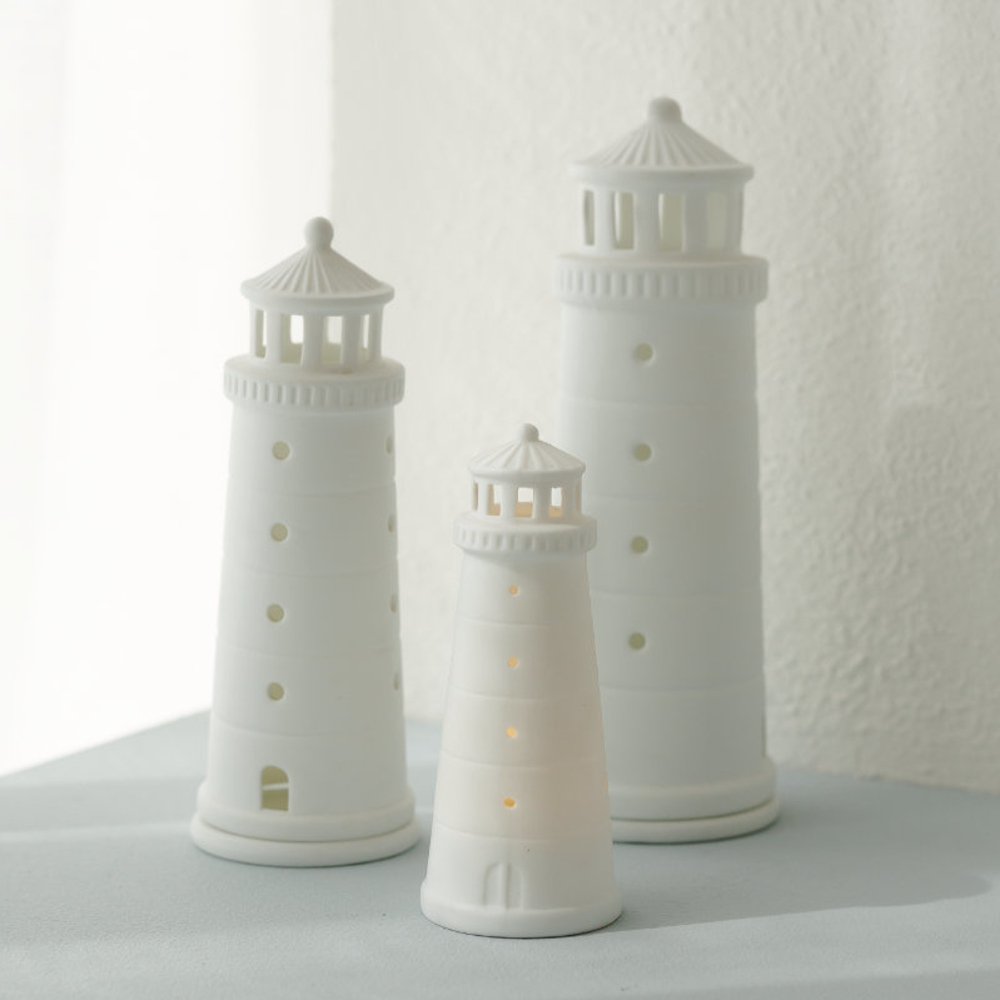 Räder Porcelain LED Lighthouse – White – image 3