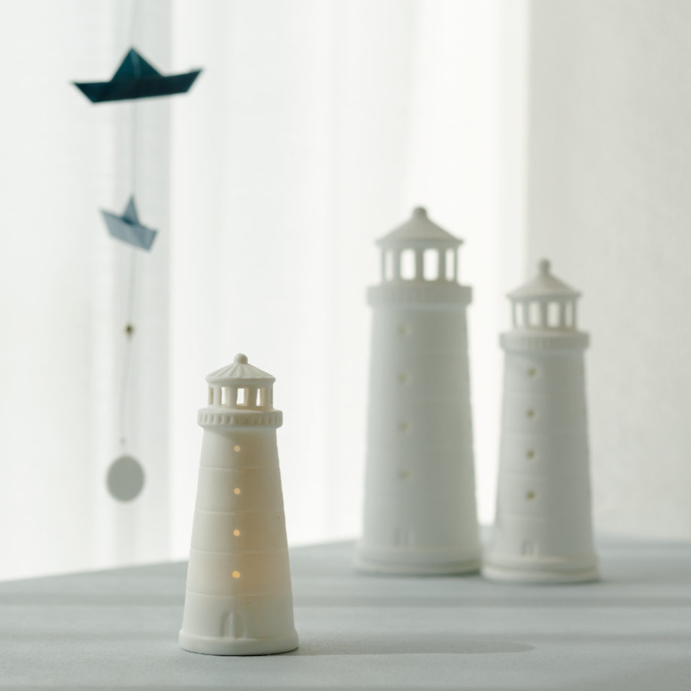 Räder Porcelain LED Lighthouse – White – image 4
