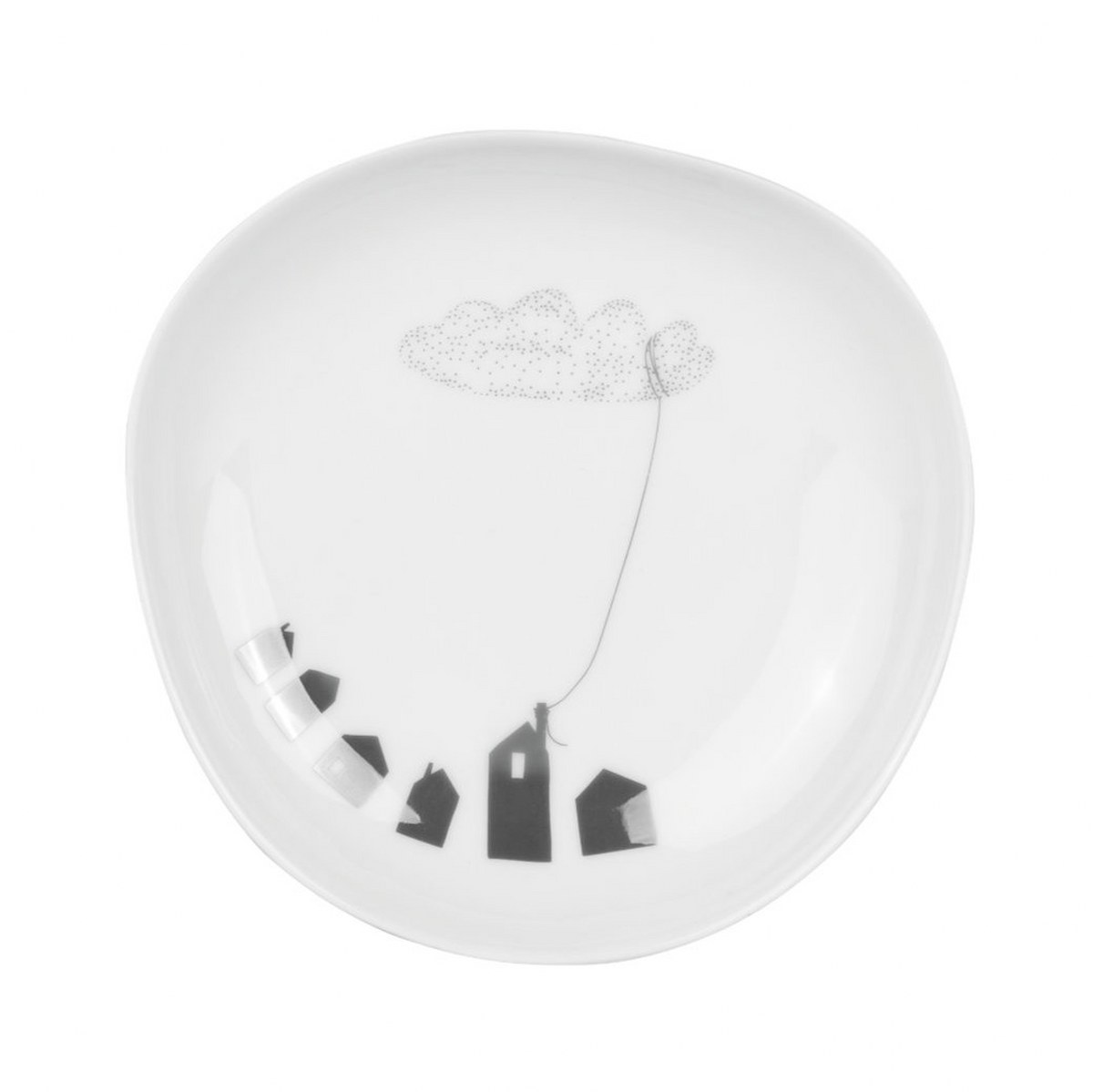 Räder Wonderland Birdhouse Porcelain Plates, Set of 3 – image 4