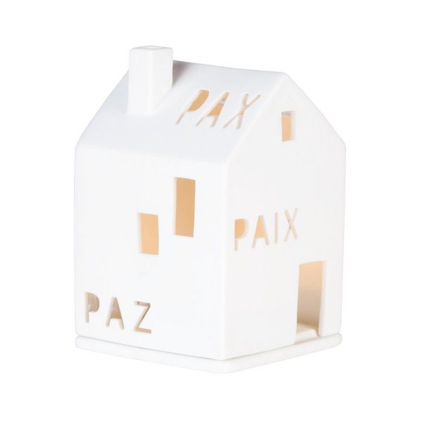 Räder 'Peace' Porcelain Tealight House – Small