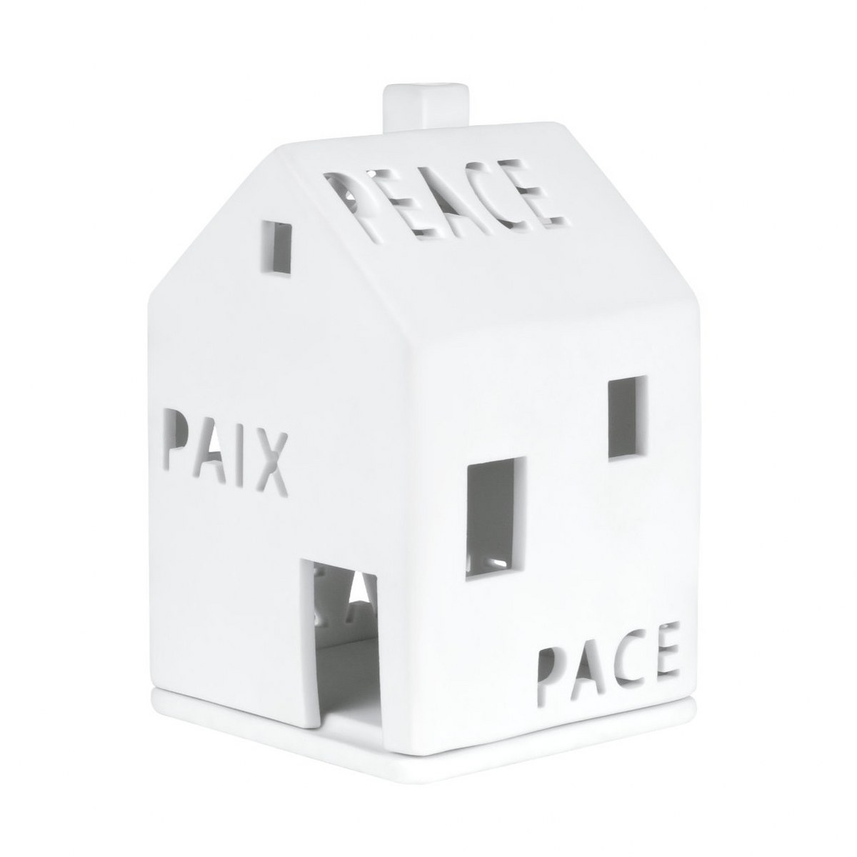 Räder 'Peace' Porcelain Tealight House – Small – image 3
