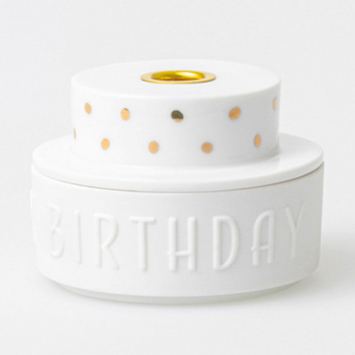Räder 'Happy Birthday' Porcelain Cake Candle Holder – image 2