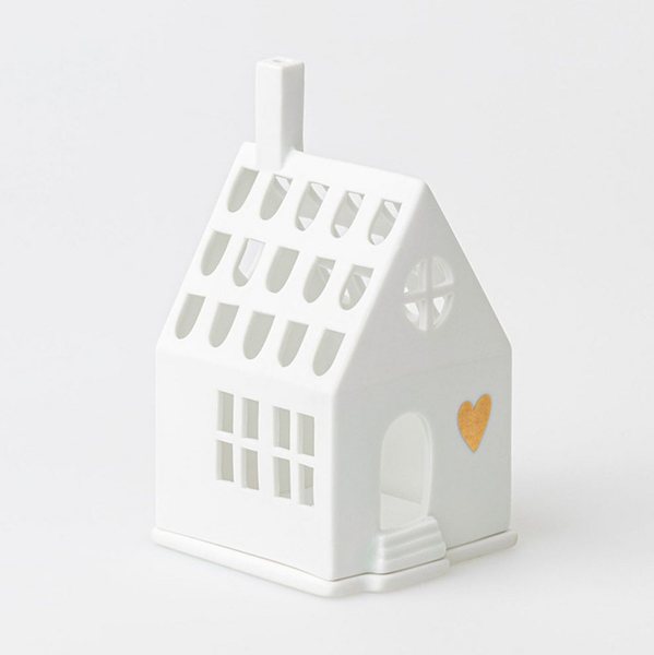 Räder 'Home Is Where the Heart Is' Porcelain Tealight House