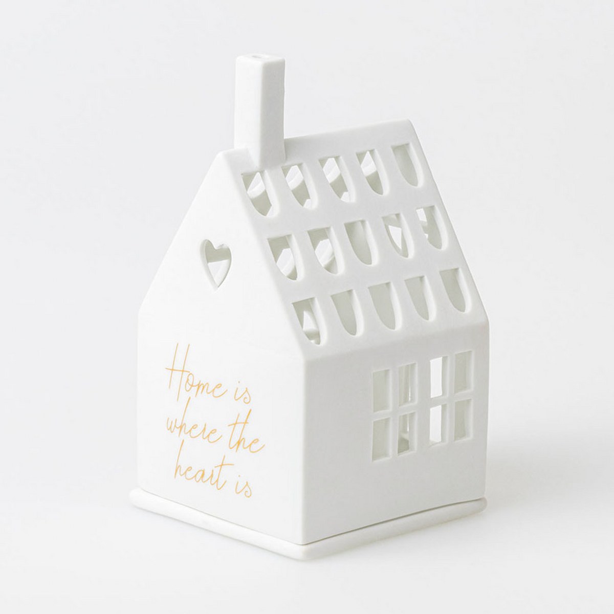 Räder 'Home Is Where the Heart Is' Porcelain Tealight House – image 2