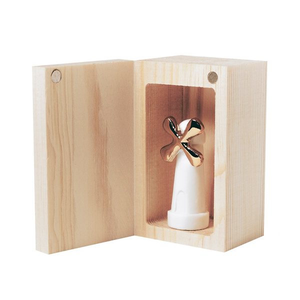Räder 'Wind of Change' Porcelain Windmill Keepsake in Wooden Box