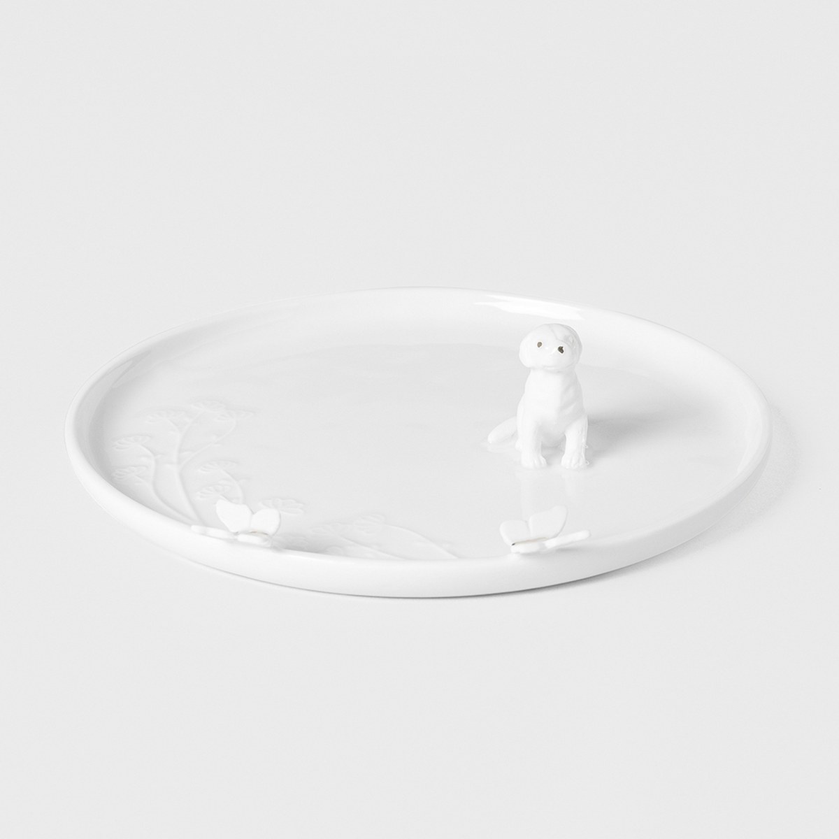Räder Porcelain Trinket Plate with Little Dog – image 2