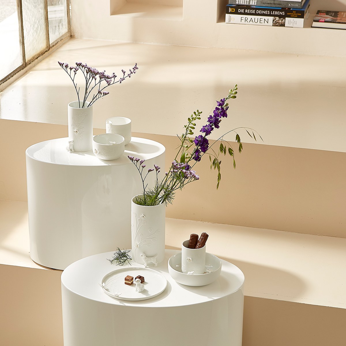 Räder Butterfly Porcelain Tealight Holder – image 2
