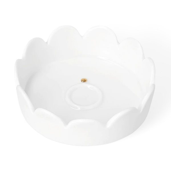 Räder Peel Petal Porcelain Jewellery Dish with Gold