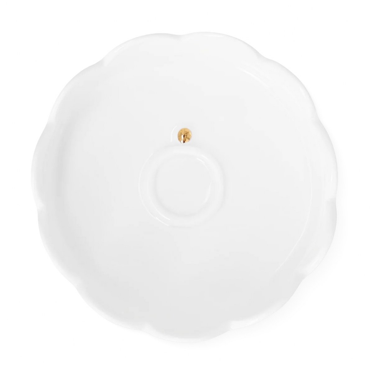 Räder Peel Petal Porcelain Jewellery Dish with Gold – image 3