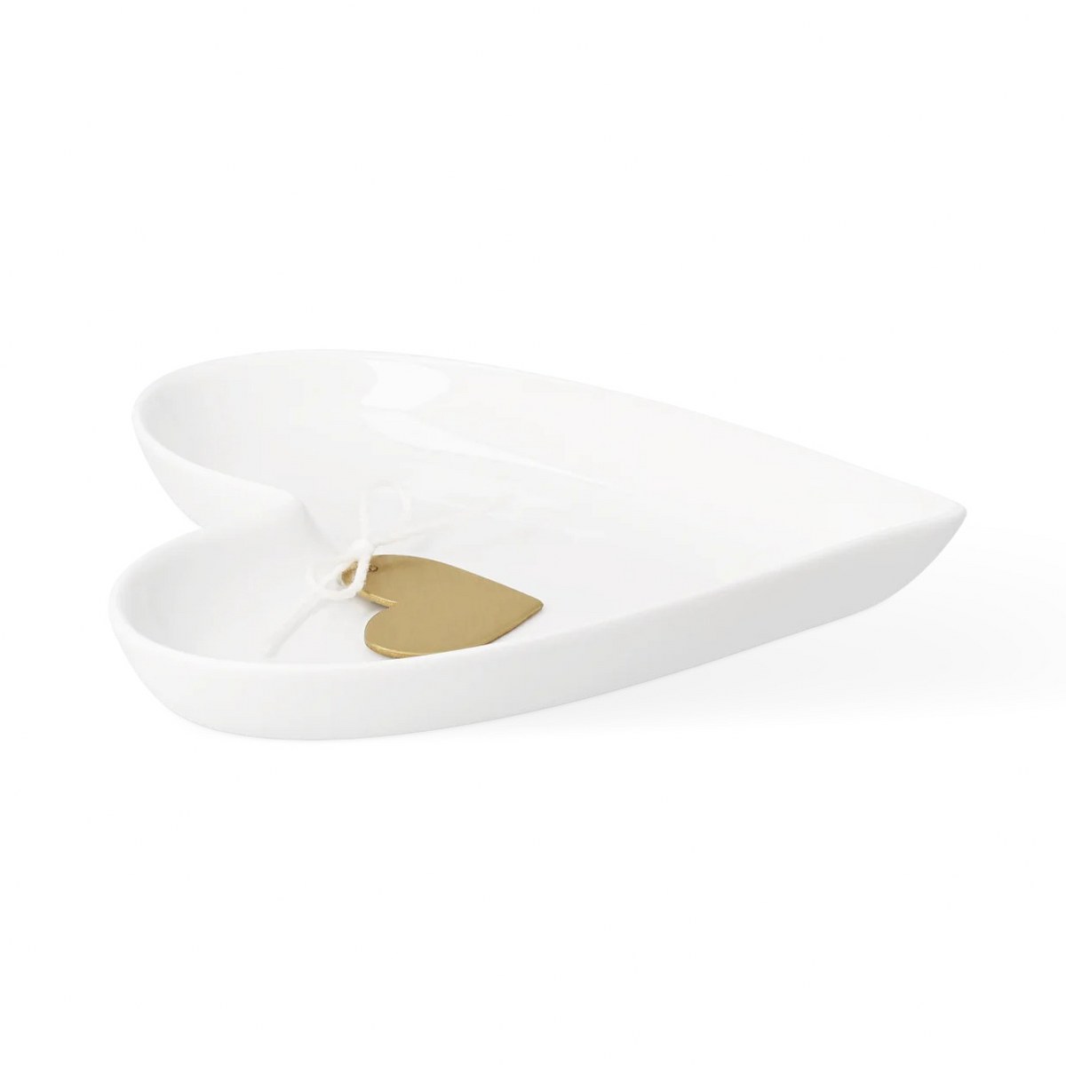 Räder Heart-Shaped Porcelain Trinket Dish with Golden Heart – image 3