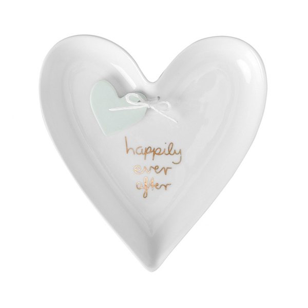 Räder 'Happily Ever After' Porcelain Heart Decoration