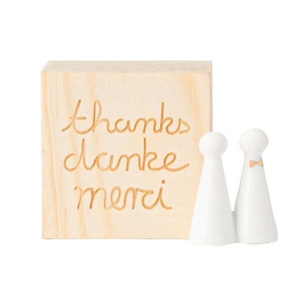 Räder 'Thanks, Merci, Danke' Angel Token Keepsake Box