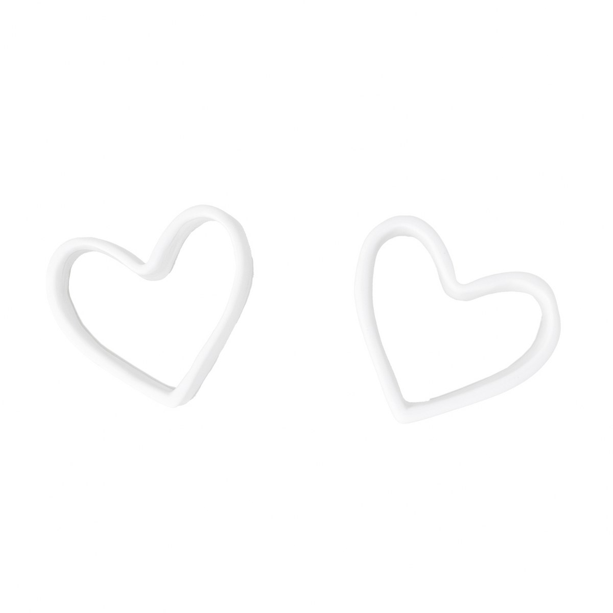 Räder Heart-Shaped Porcelain Napkin Rings, Set of 2 – image 2