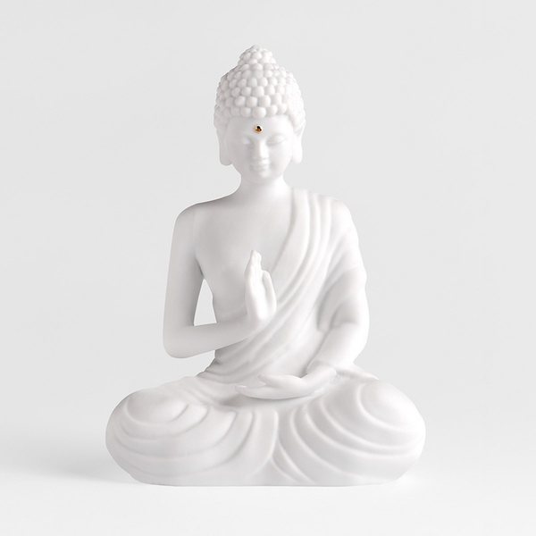 Räder Zen Spirit Porcelain Buddha Figure – Small, 15cm