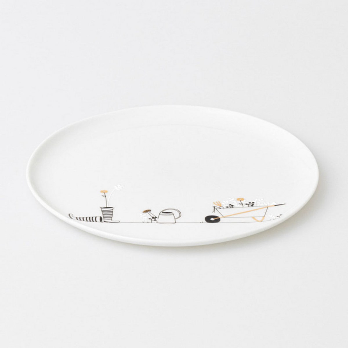 Räder Gardener's Illustrated Porcelain Plate – image 2