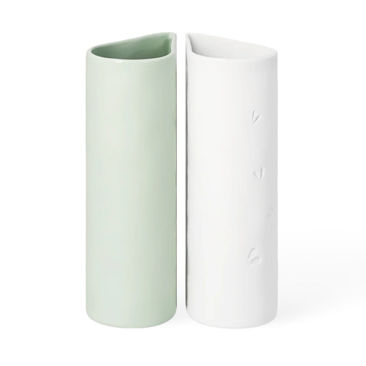 Räder Golden Heart Porcelain Vases, Set of 2 – image 2