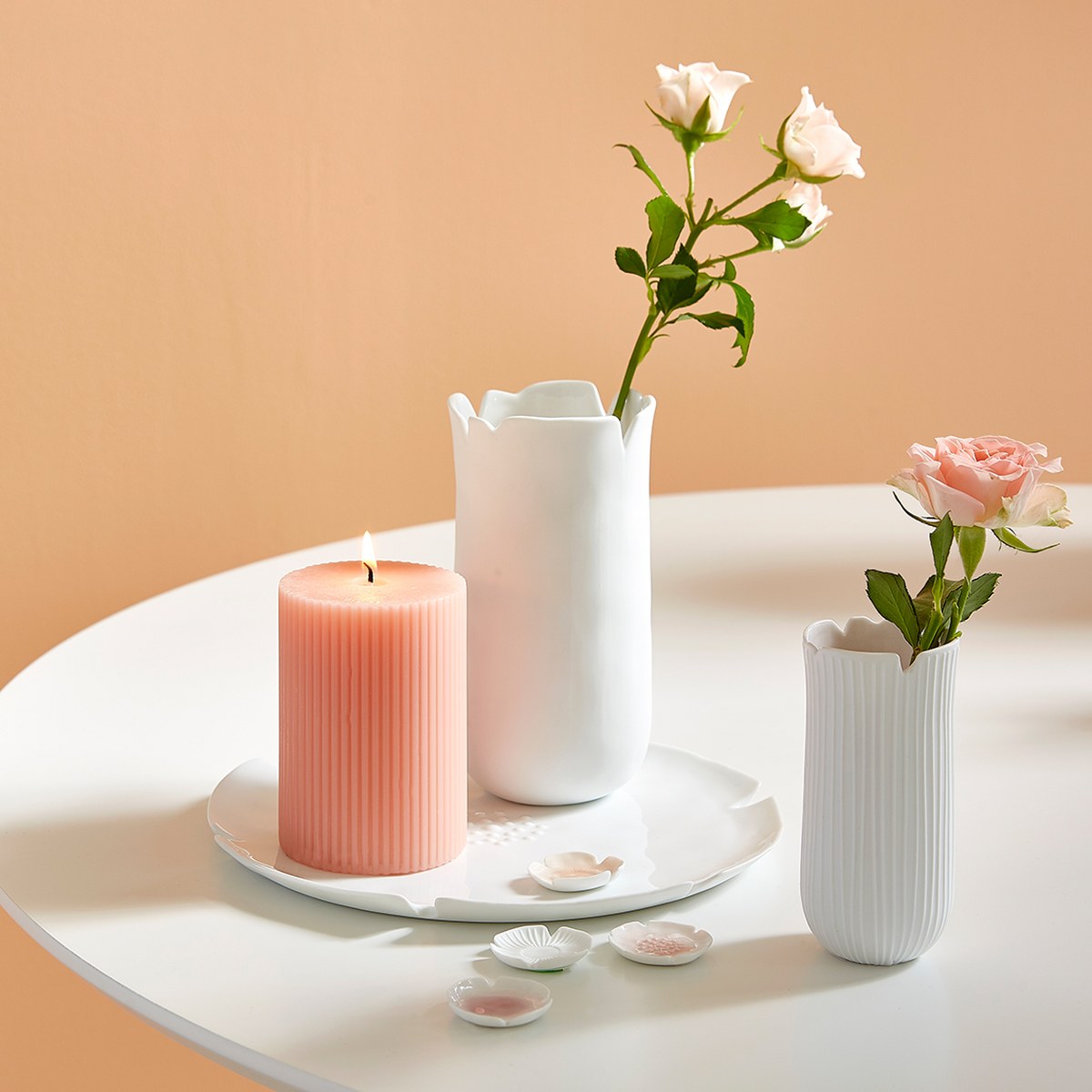 Räder Blooming Life Poppy Porcelain Bud Vase – image 2
