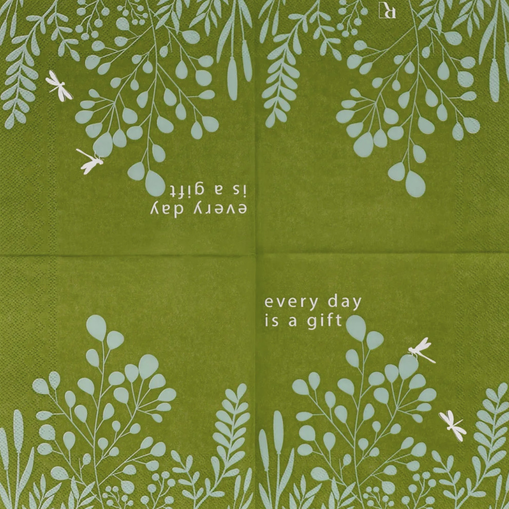 Räder 'Every Day Is a Gift' Paper Napkins 33cm, Pack of 20 – image 2