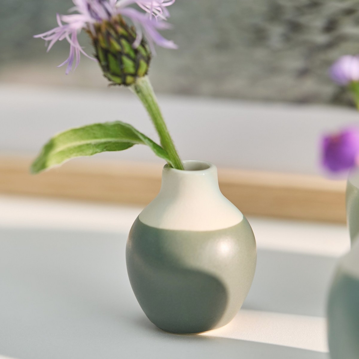 Räder Green Mini Bottle Vases, Set of 4 – image 3
