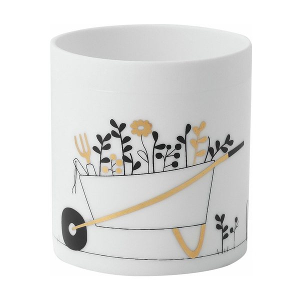 Räder Gardener Wheelbarrow Porcelain Tealight Holder