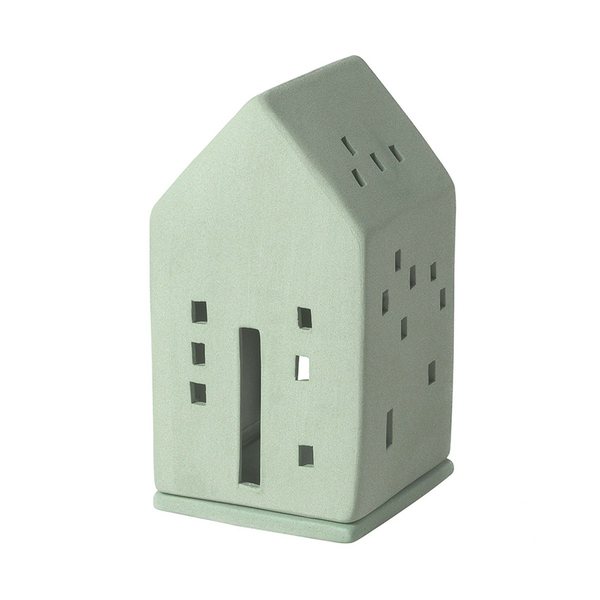 Räder Lighthouse Porcelain Tealight House – Eucalyptus