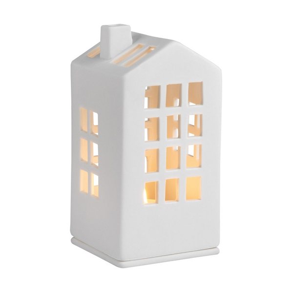 Räder Lighthouse Mini Town Hall Porcelain Tealight House